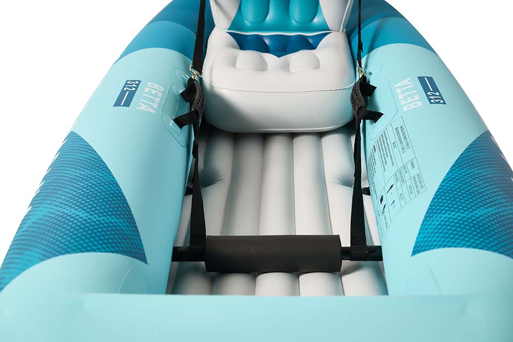 Каяк надувной одноместный с веслом Aqua Marina Betta-312 S22 Max65 — изображение 8