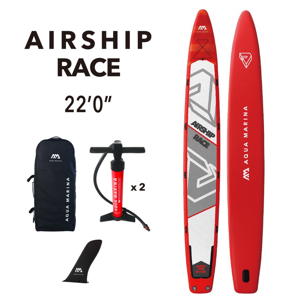 SUP-доска надувная для группы людей Aqua Marina Airship Race 22'0" S23