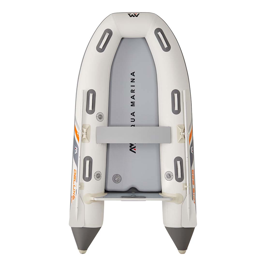 Лодка ПВХ с транцем под мотор Aqua Marina DELUXE U-TYPE Yacht Tender 2.98m with DWF Air Deck — изображение 3
