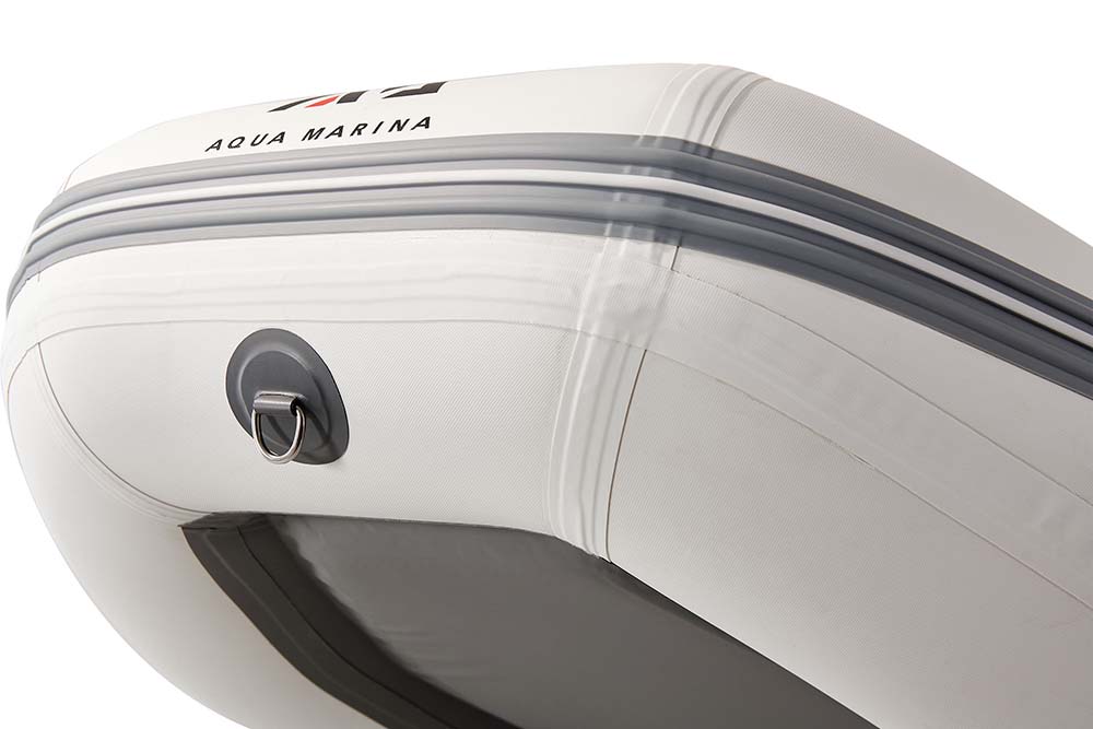 Лодка ПВХ с транцем под мотор Aqua Marina DELUXE U-TYPE Yacht Tender 3.5m with DWF Air Deck — изображение 8