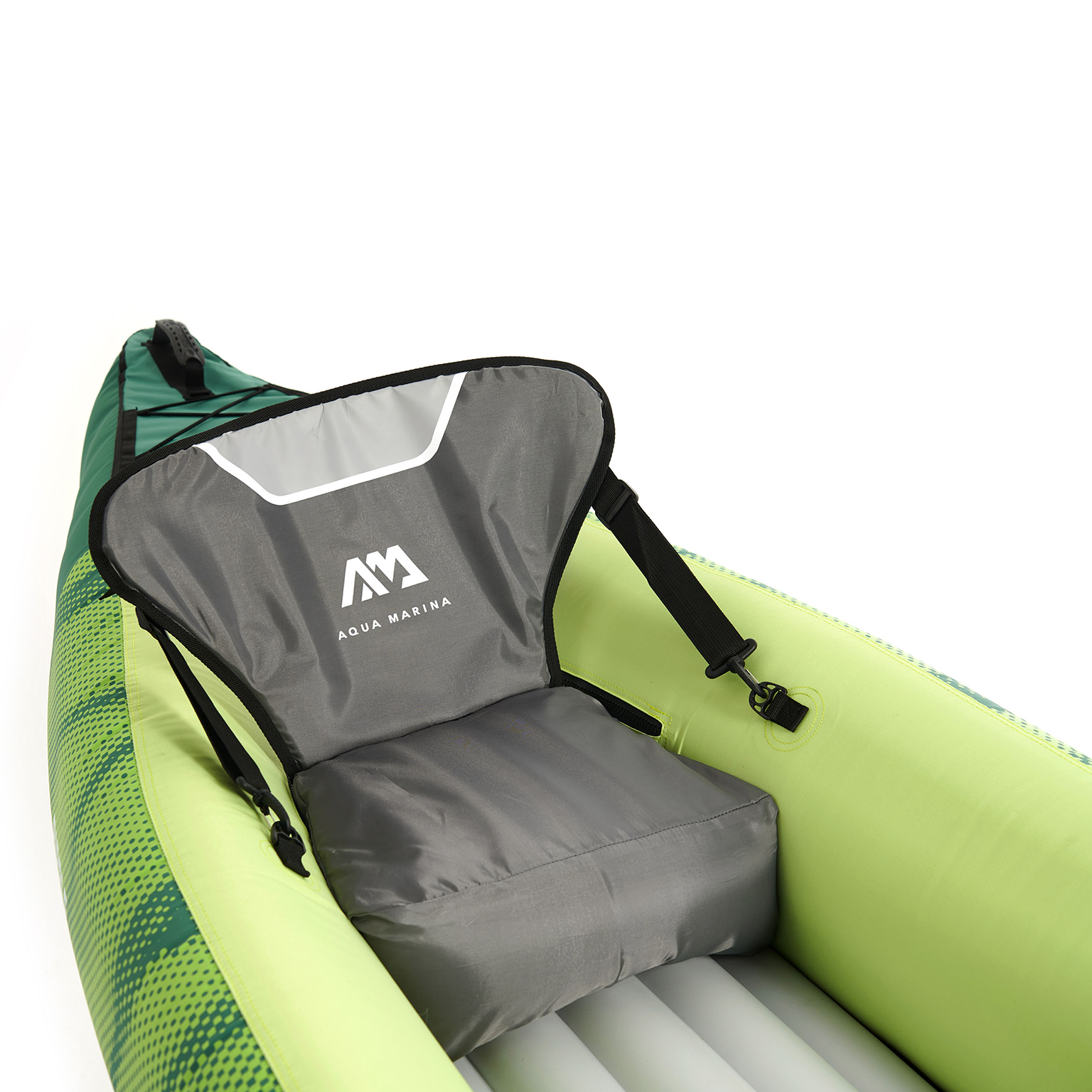 Каноэ надувное трехместное с веслами Aqua Marina Ripple-370