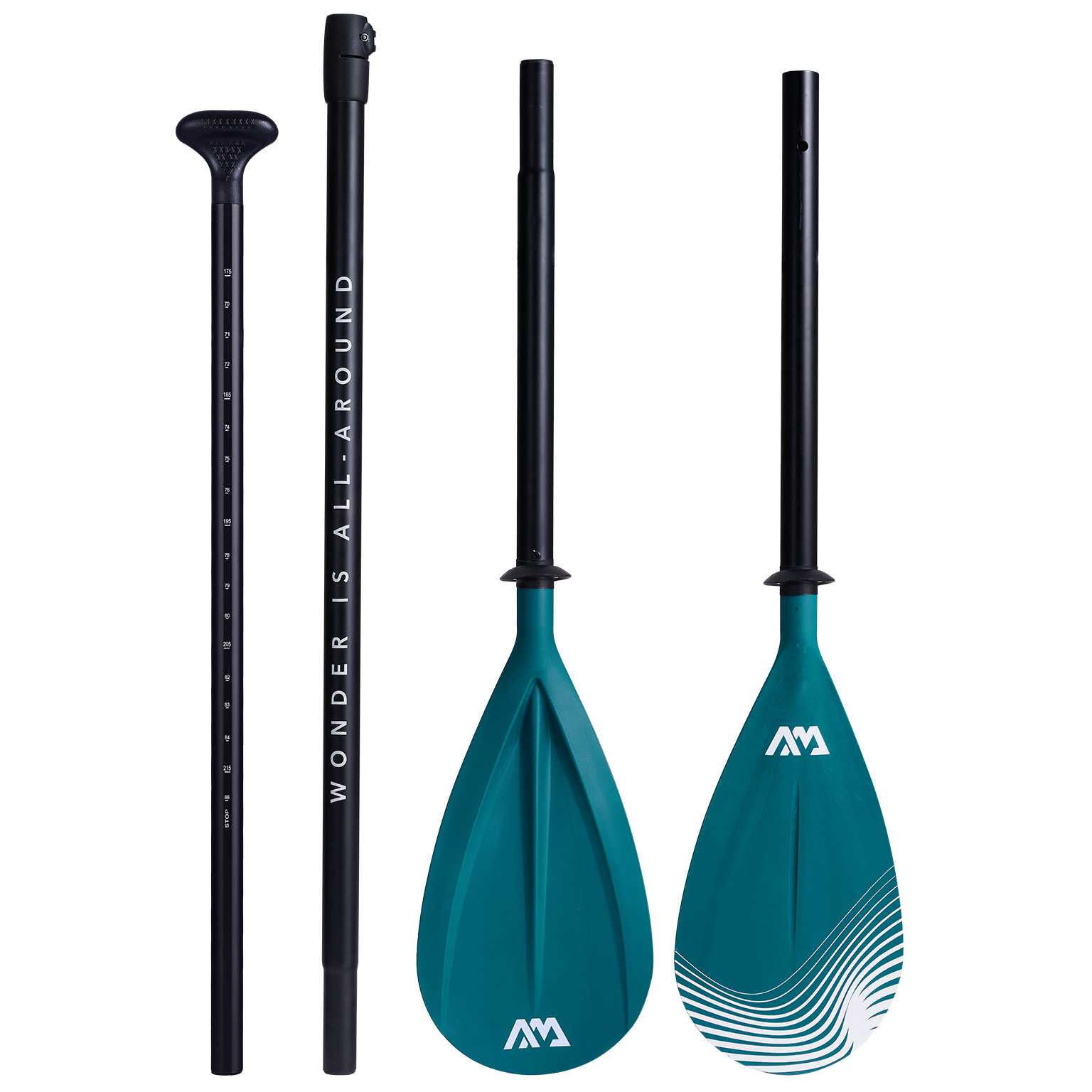 Весло для SUP-доски/каяка Aqua Marina DUAL-TECH Aluminum (3-4 PCS) S2573 — изображение 3