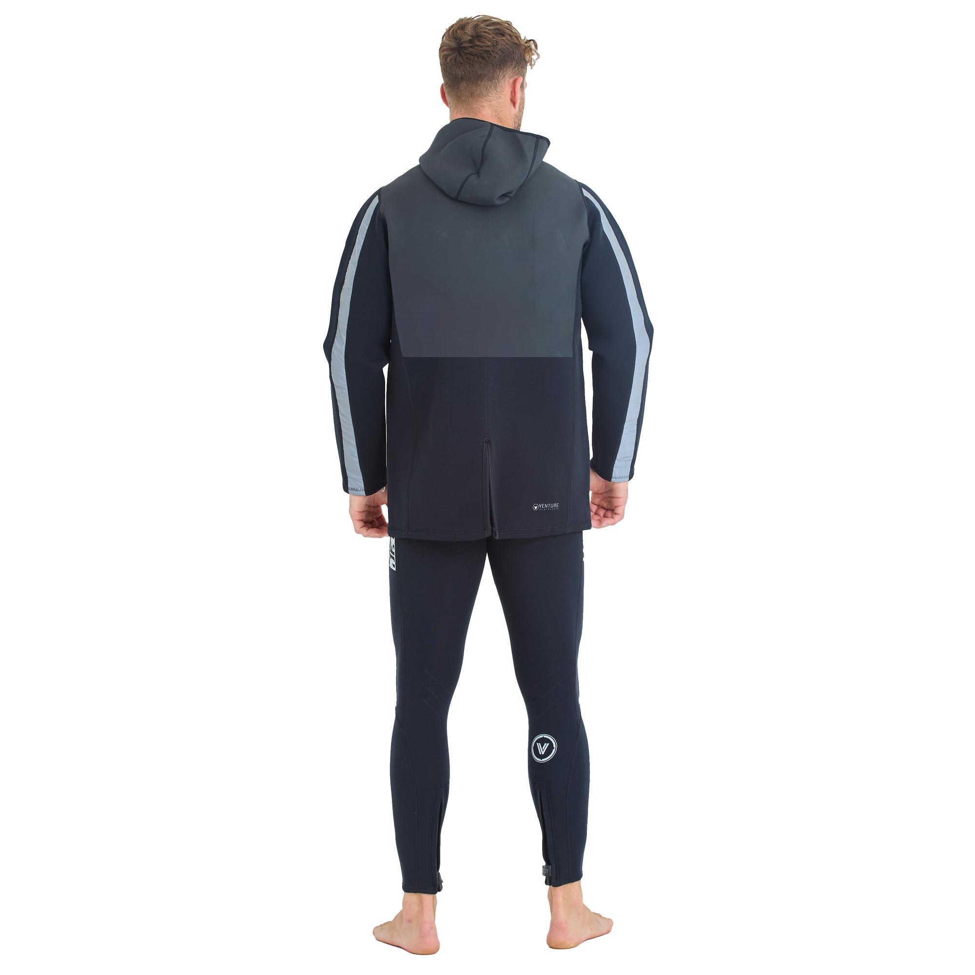 Гидрокуртка мужская с капюшоном Jetpilot HEATSEEKER TOUR COAT BLACK (2501002, S) Air56 — изображение 3