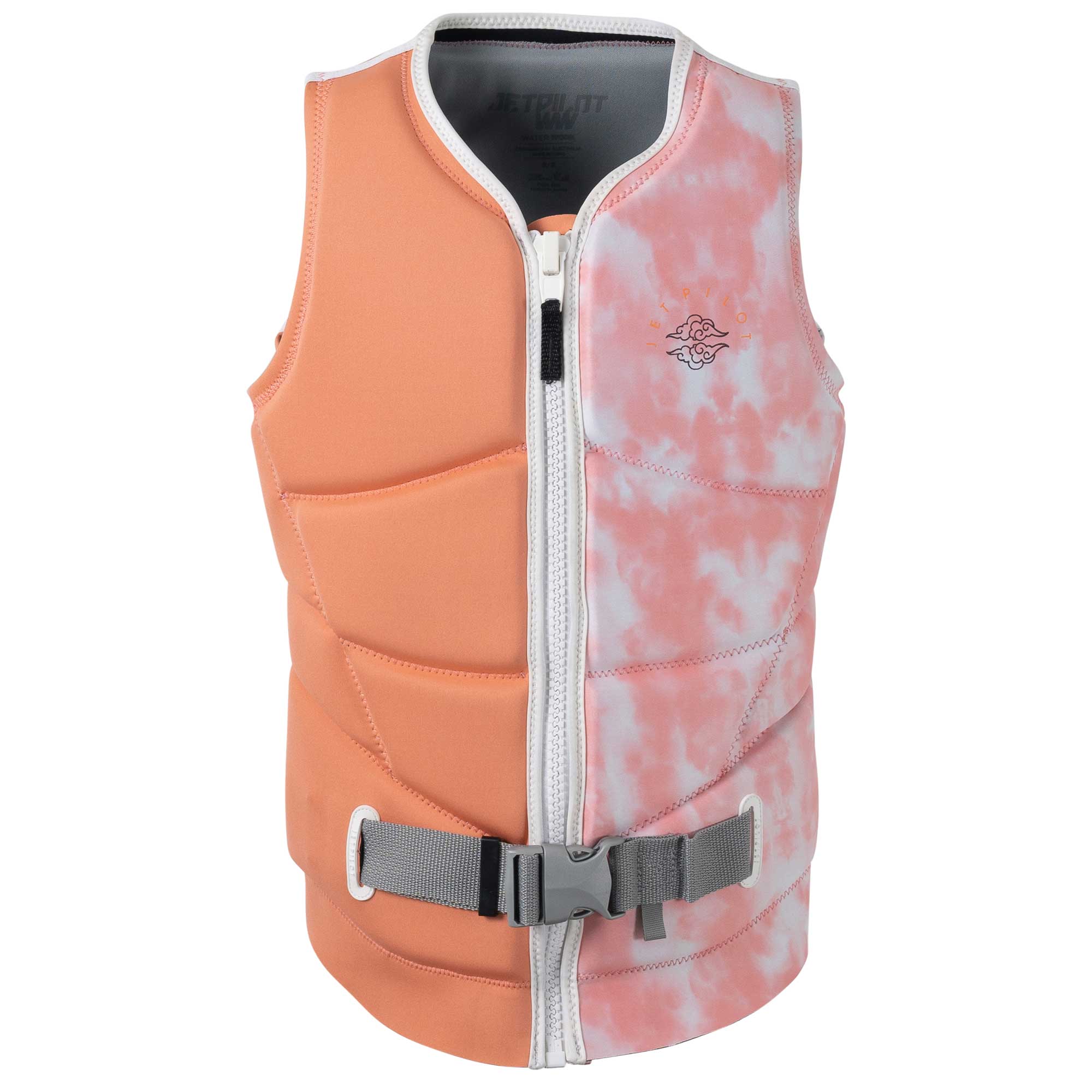 Спасательный жилет неопрен женский Jetpilot Zahra X1 F/E Neo Vest wms peach S23 Plus55