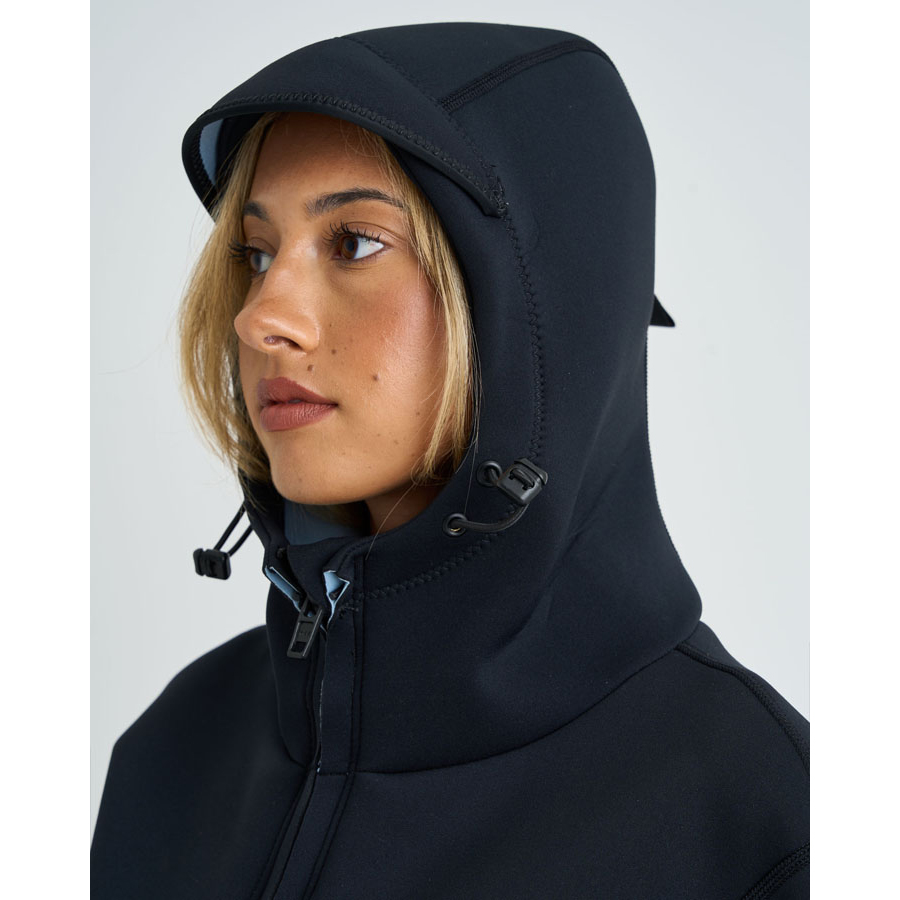 Гидрокуртка женская с капюшоном Jetpilot CORP 2MM LADIES TOUR COAT Black (2607802, S) Max29 — изображение 5