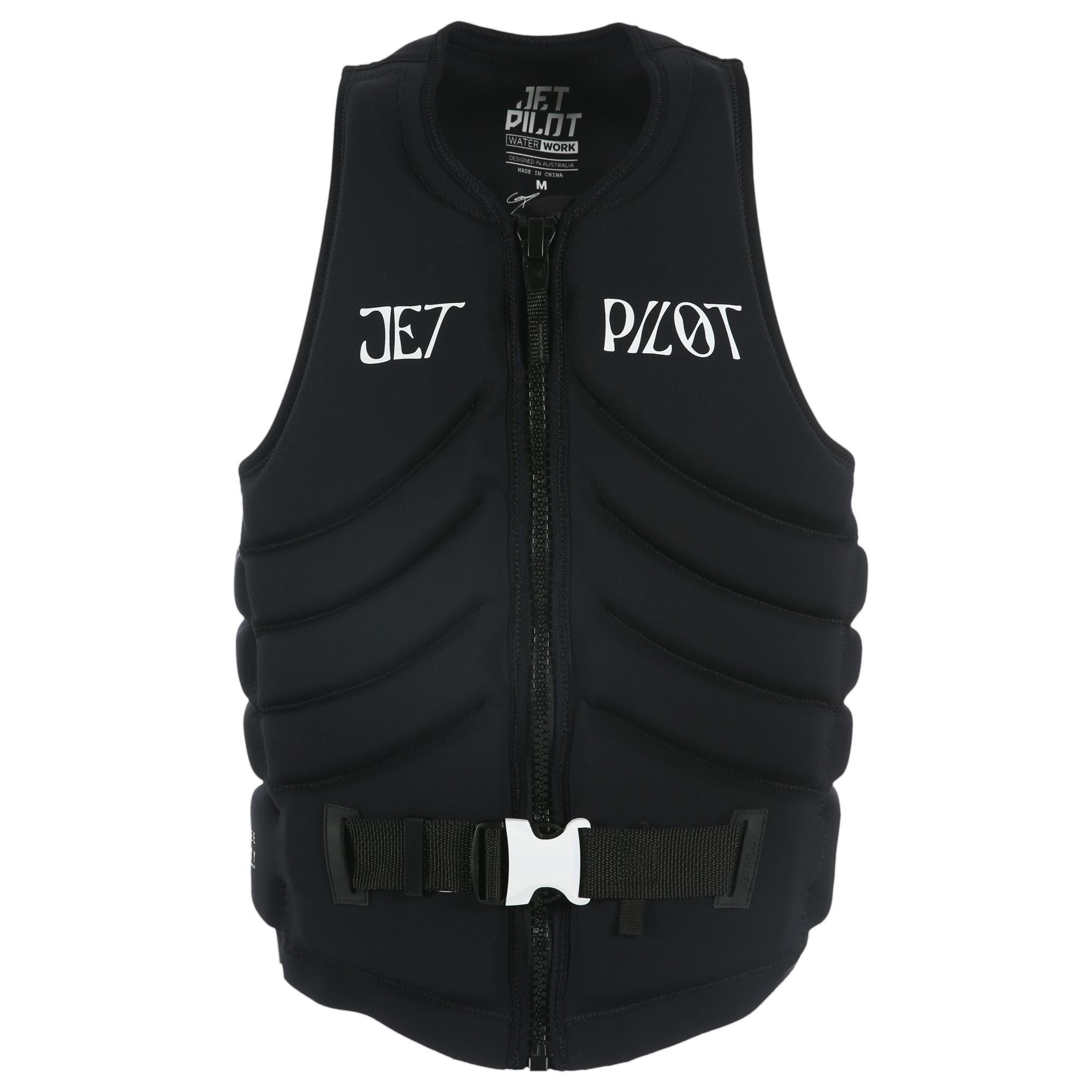 Спасательный жилет неопрен мужской Jetpilot Quantum X F/E Neo Vest Cory black S24 S2525