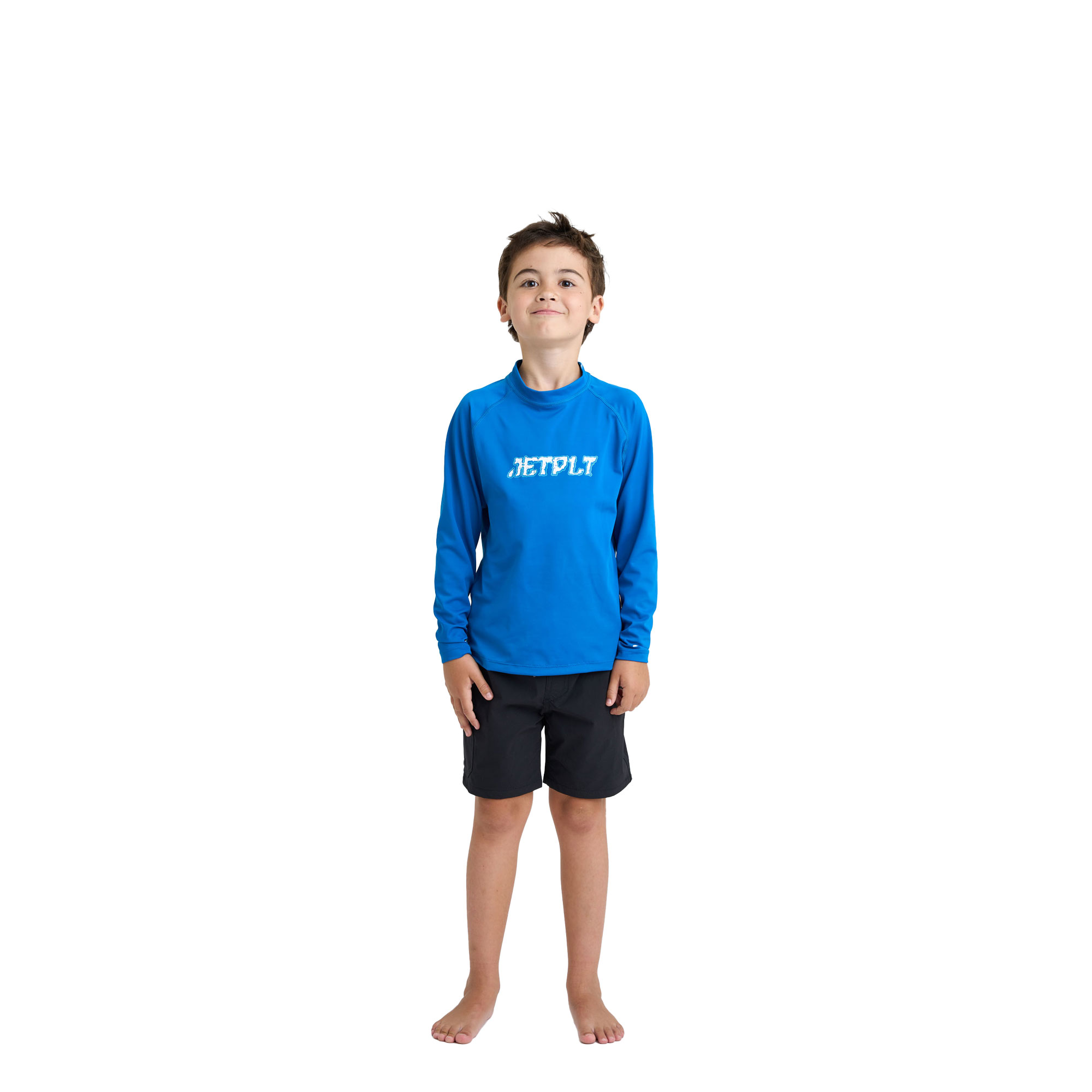 Гидромайка детская длинный рукав Jetpilot YOUTH BOYS LS RASHIE Blue (2604601, 127cm) S2698
