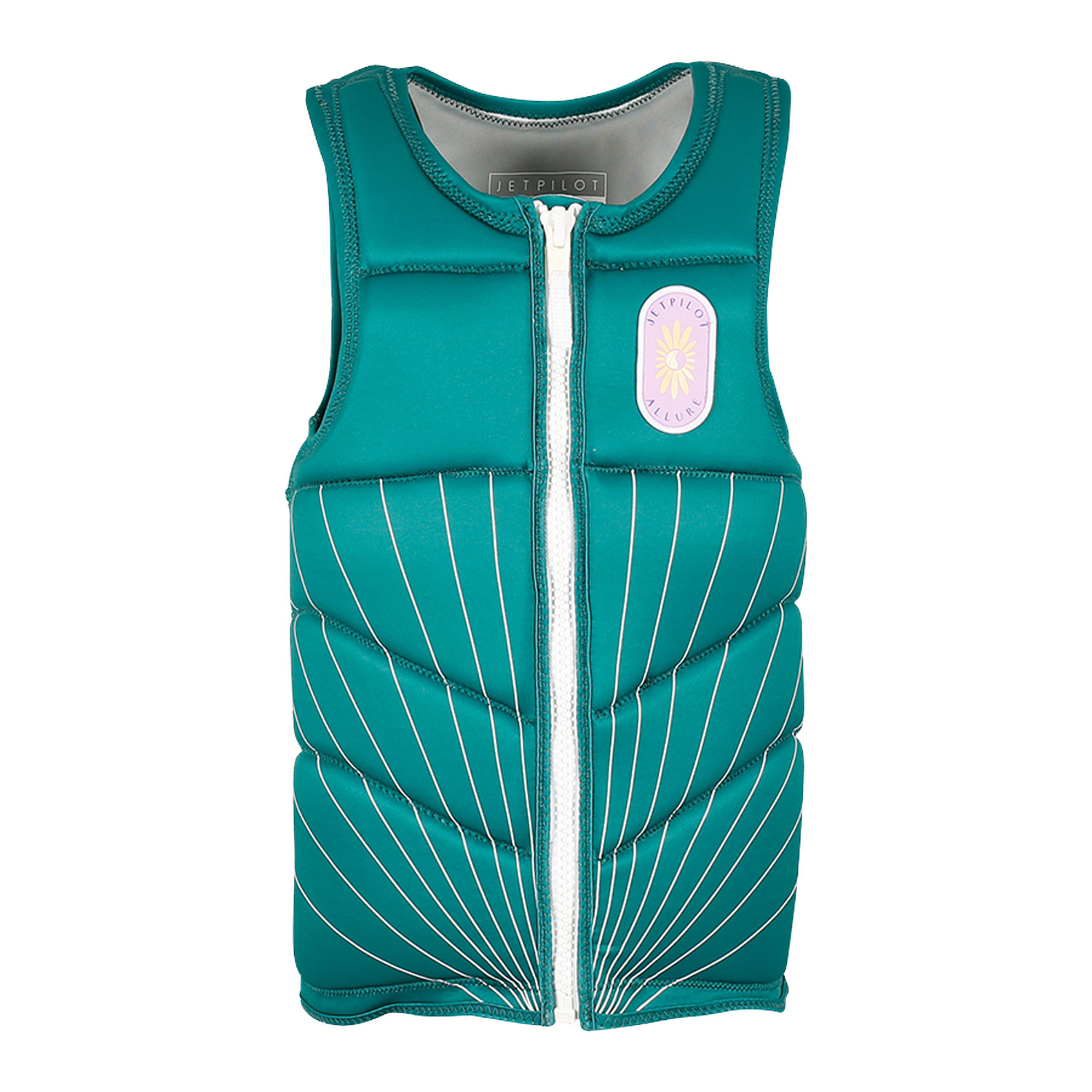 Спасательный жилет неопрен женский Jetpilot ALLURE F/E ECO VEST Green (2602302, S) Pro15
