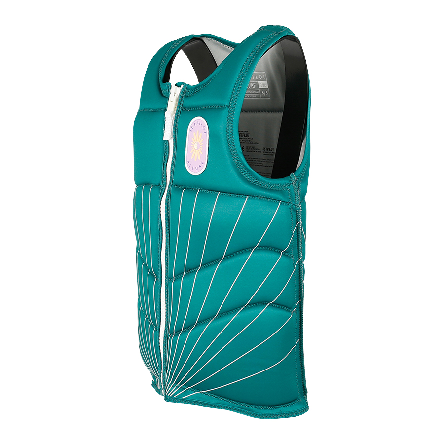 Спасательный жилет неопрен женский Jetpilot ALLURE F/E ECO VEST Green (2602302, S) Pro15 — изображение 3
