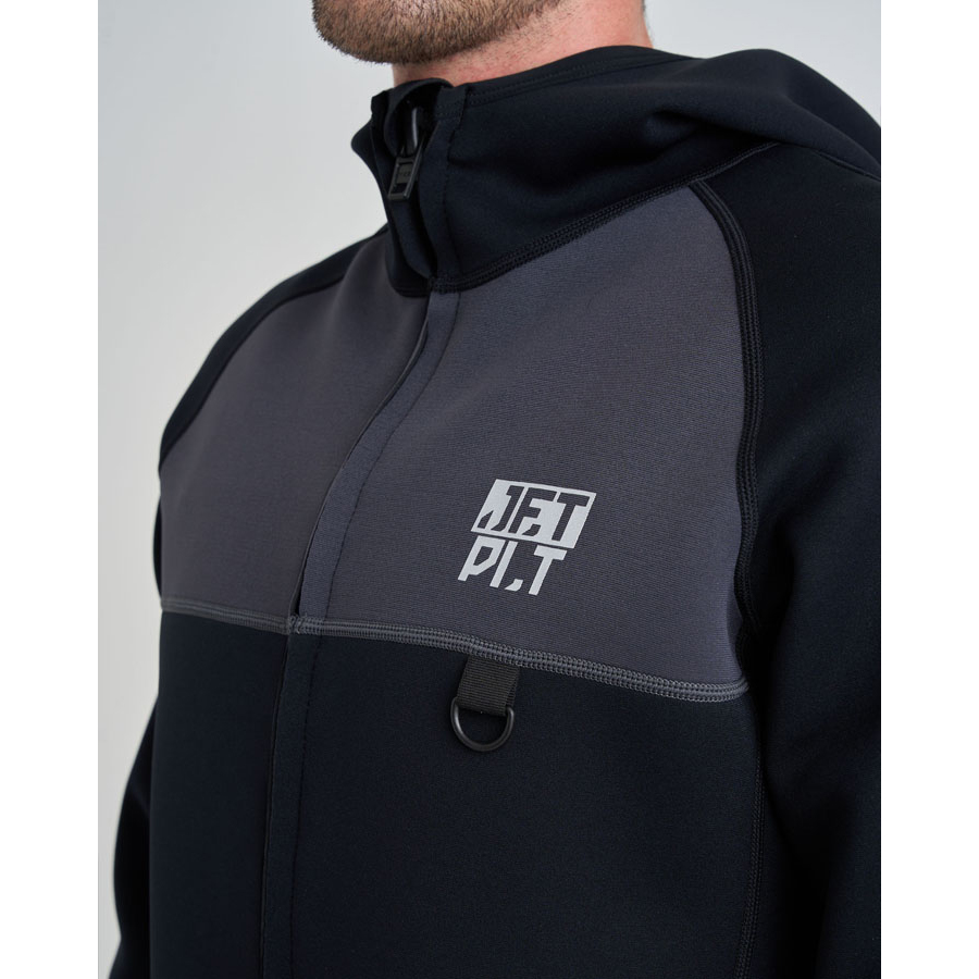 Гидрокуртка с капюшоном Jetpilot FLIGHT UNISEX TOUR COAT Black (2603302, S) S2513 — изображение 6