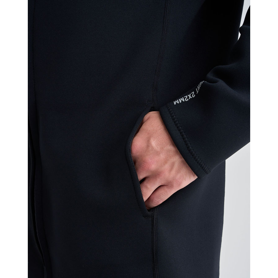 Гидрокуртка с капюшоном Jetpilot FLIGHT UNISEX TOUR COAT Black (2603302, S) S2513 — изображение 8