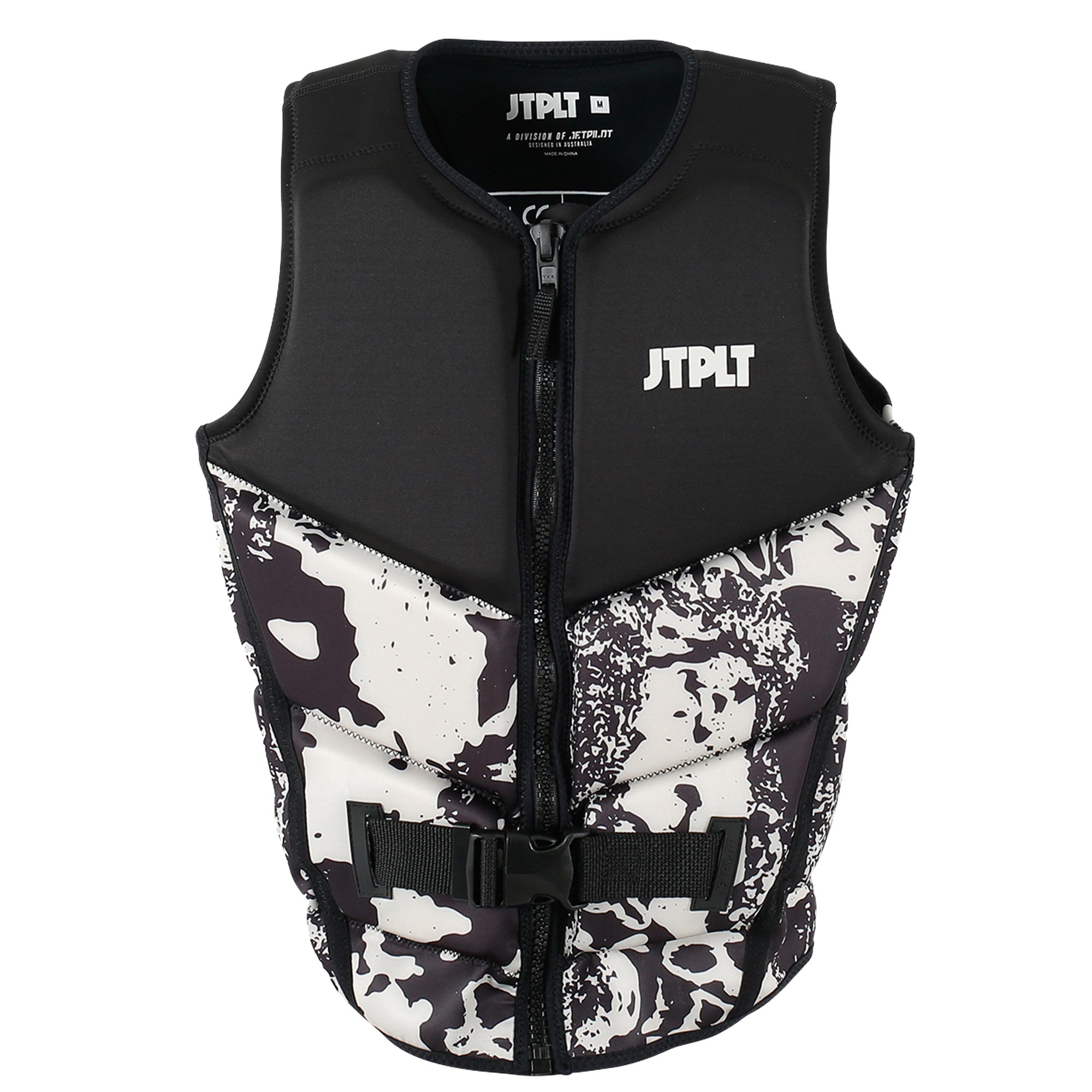 Спасательный жилет неопрен мужской Jetpilot FREERIDE ECO F/E VEST CONCRETE (2502202, S) Plus91