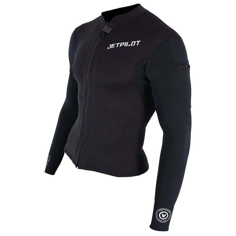 Гидрокуртка мужская Jetpilot Venture Neo Jacket black S23 — изображение 2